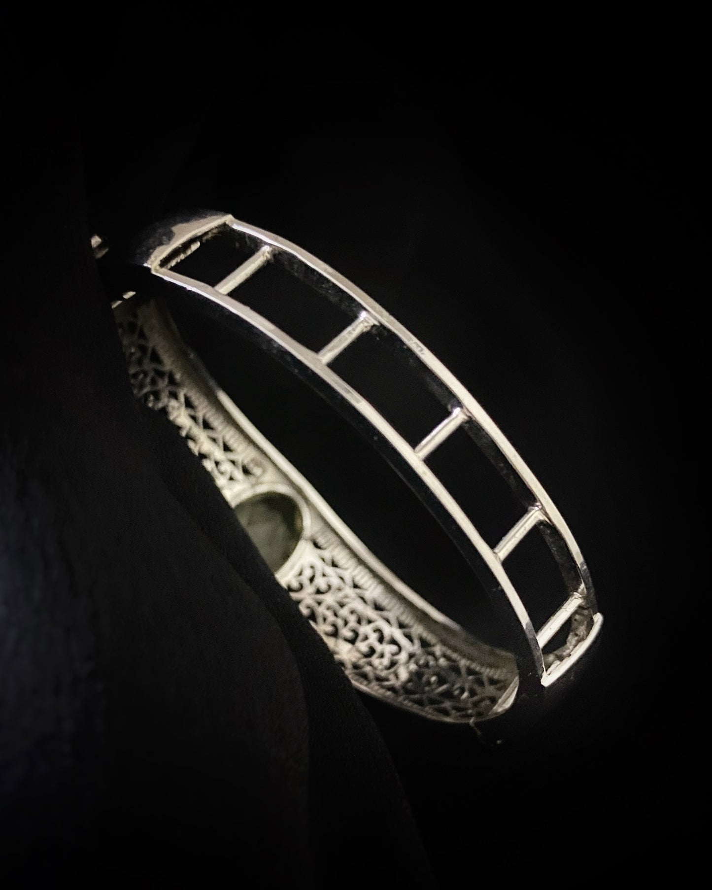 Lemon Topaz Limited Edition Filigree Bangle