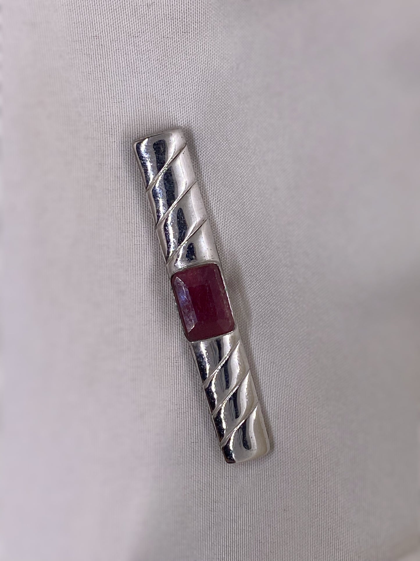 Ruby Tie Tack